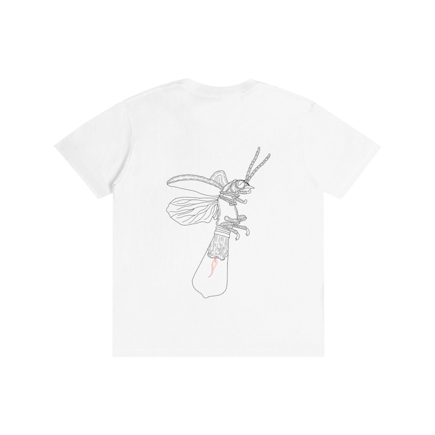 Firefly - Black outline - T-Shirt