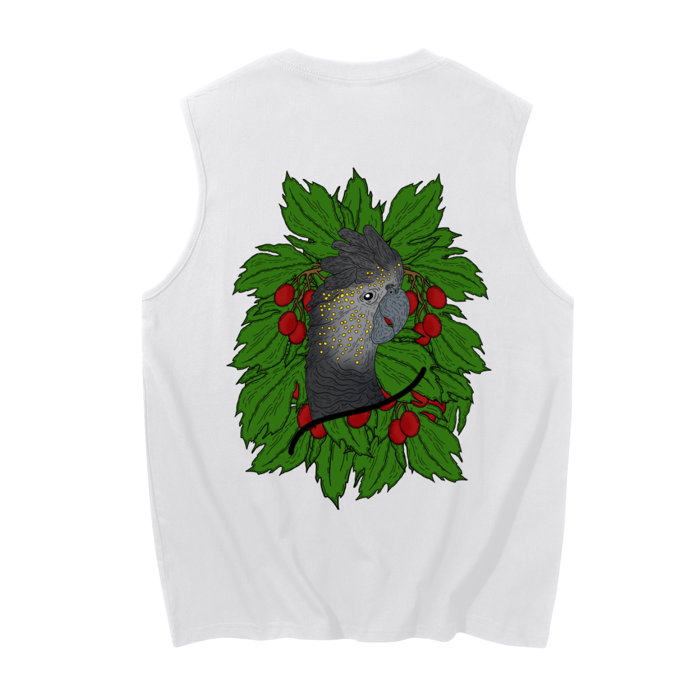 BG - Cockatoo & Hawthorns - Tank Top