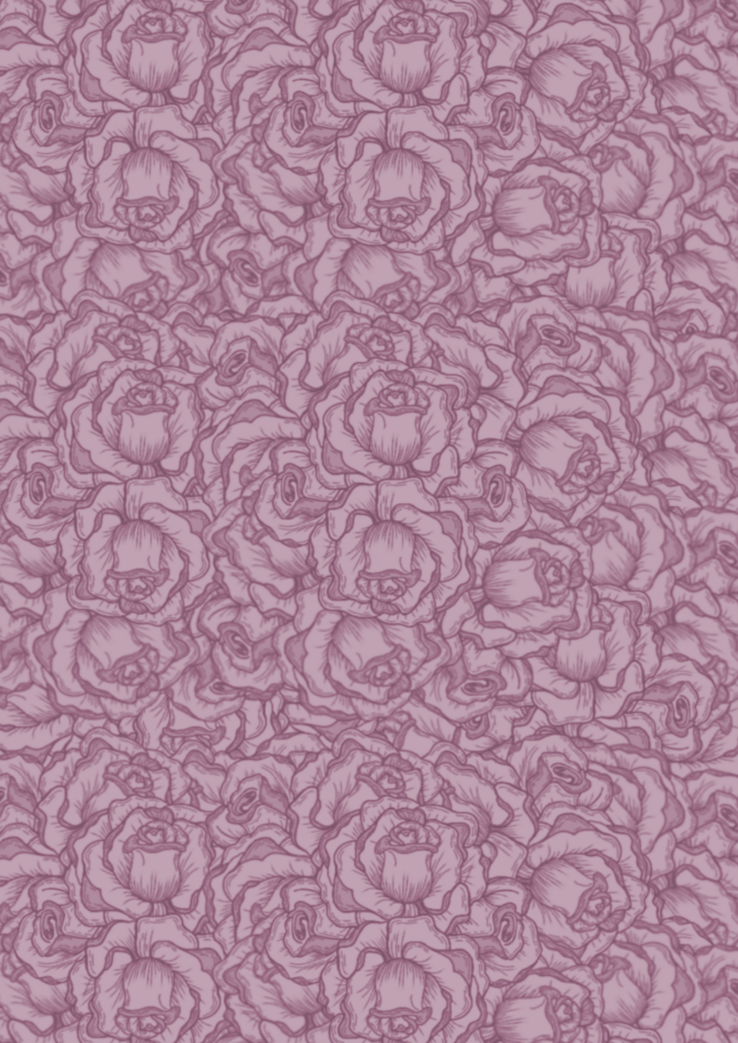 Pink Rose - Throw Blanket